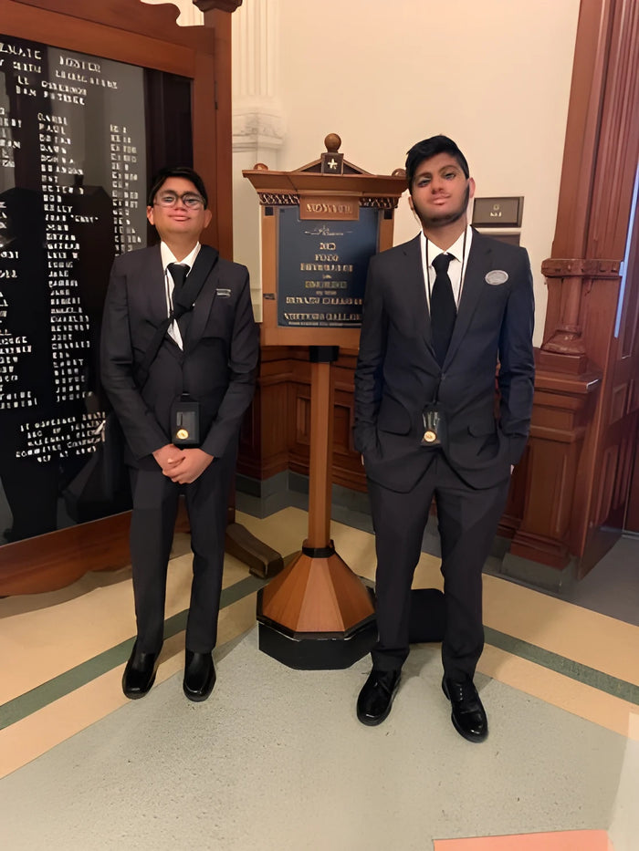 Hasan and Hussain at the Texas State Capitol