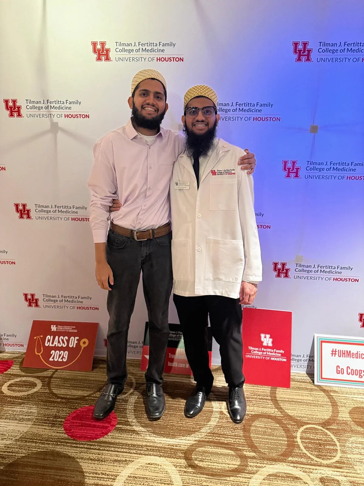 Hasan and Hussain at the University of Houston